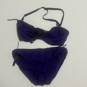 MALIA MILLS ALICE PURPLE‎ SWIMSUIT SET SIZE 2